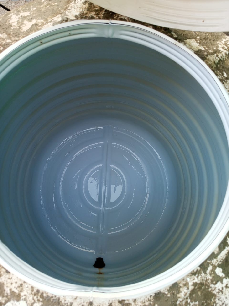 Water Tank After Cleaning